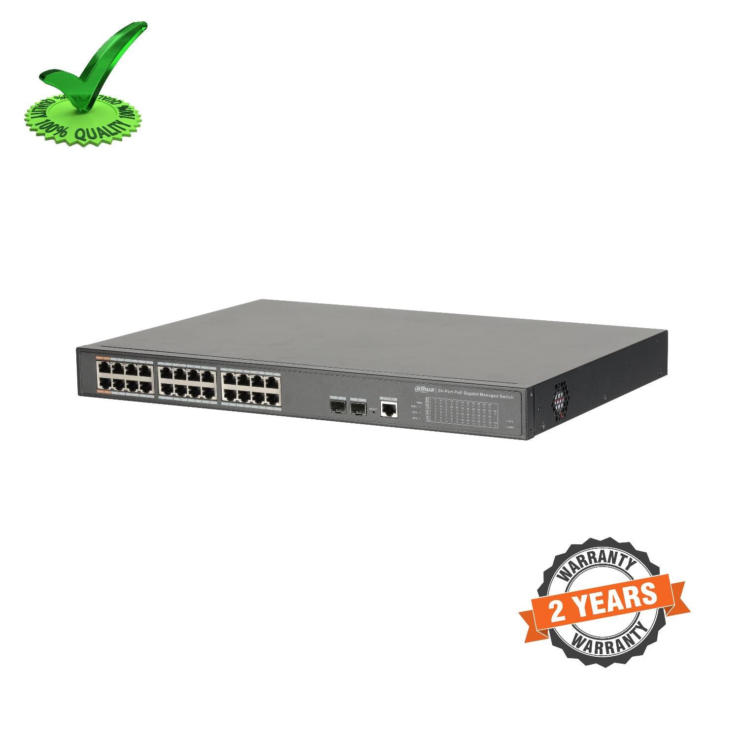 Dahua DH-PFS4226-24GT-240 24-Port PoE Gigabit Managed Switch Dahua DH-PFS4226-24GT-240 24-Port PoE Gigabit Managed Switch